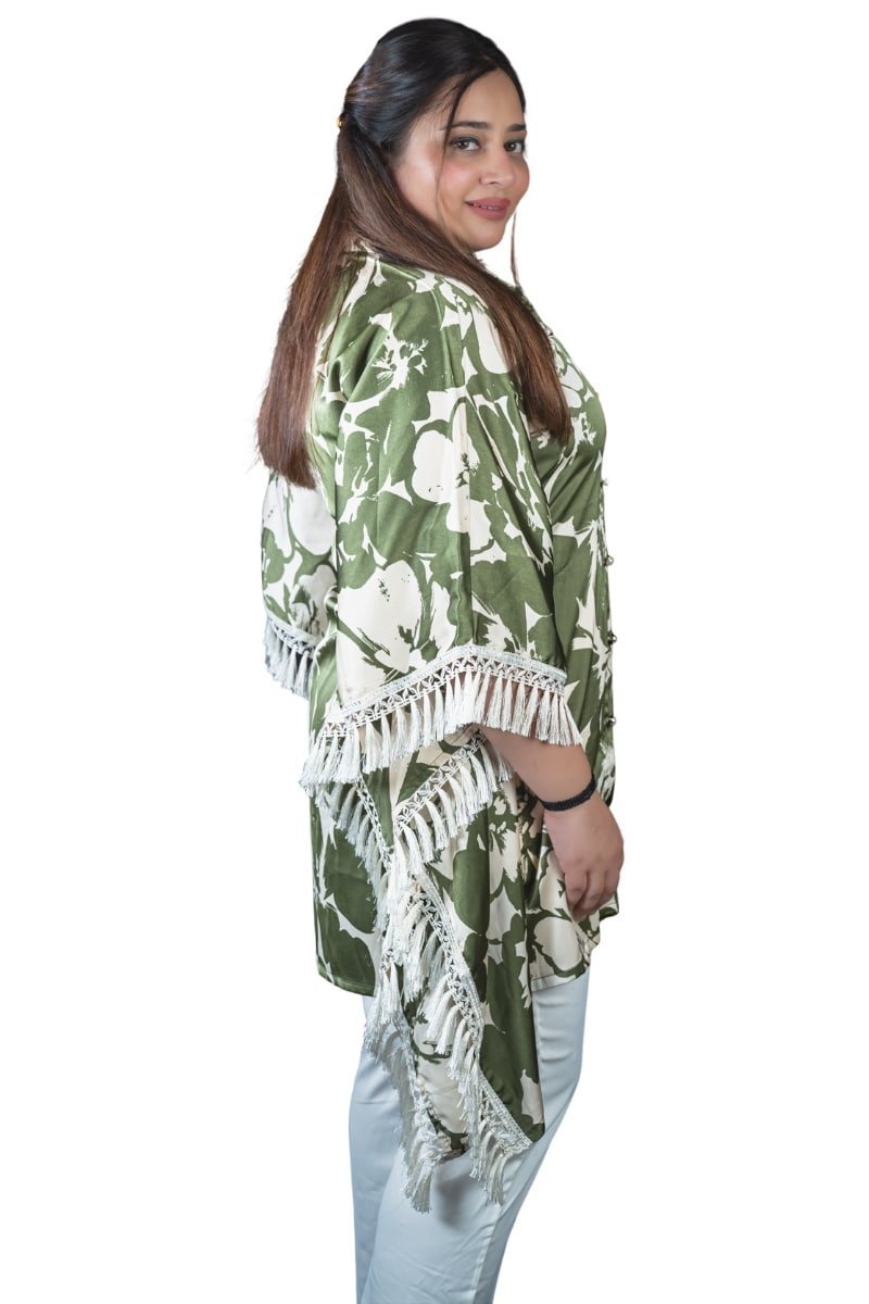 Olive Aura Kaftan Set - Image 4