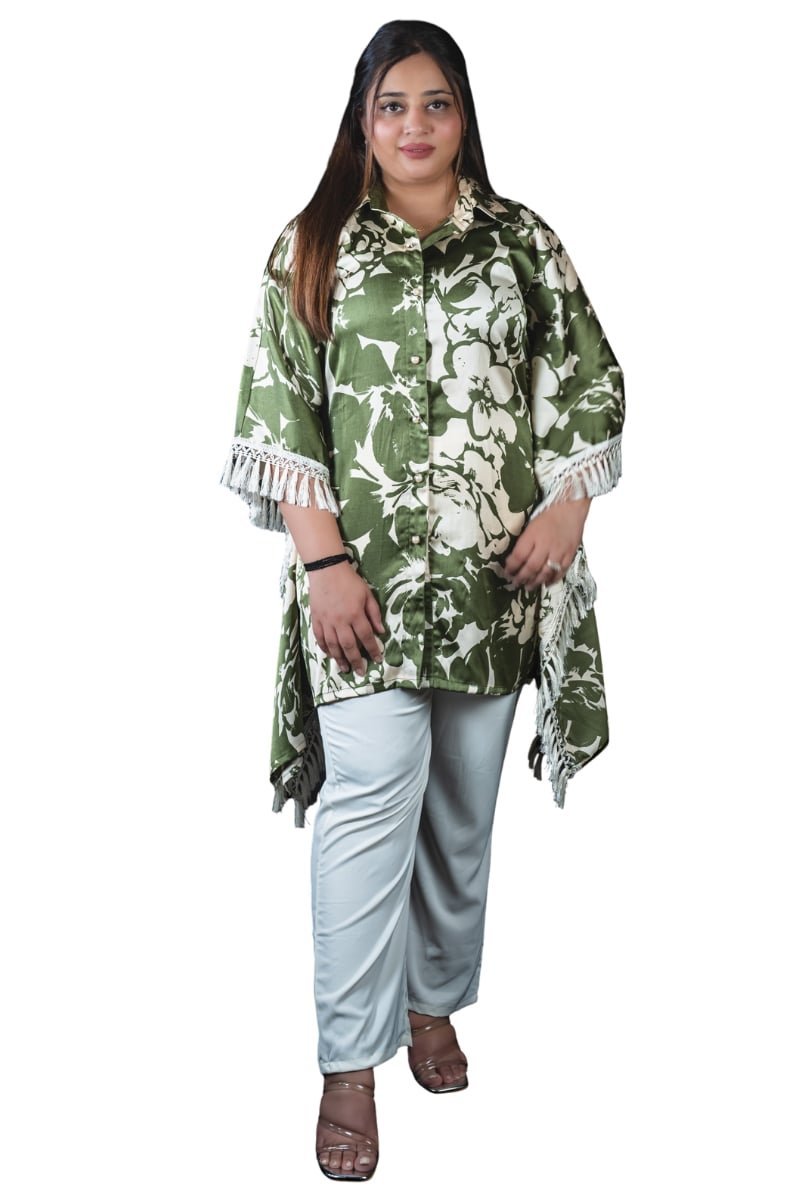 Olive Aura Kaftan Set - Image 2
